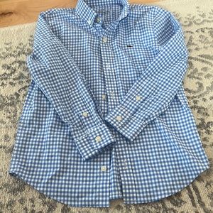 Boys vineyard vines performance button down size 5